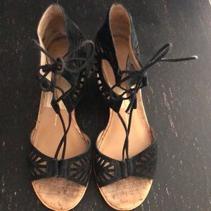 Dolce Vita suede wedge sandal